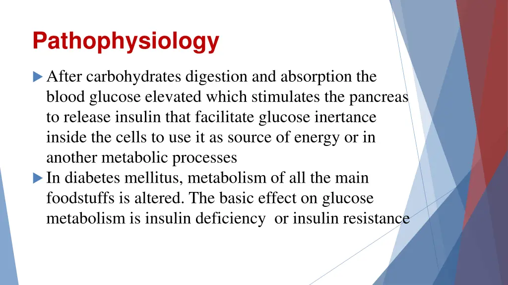 pathophysiology