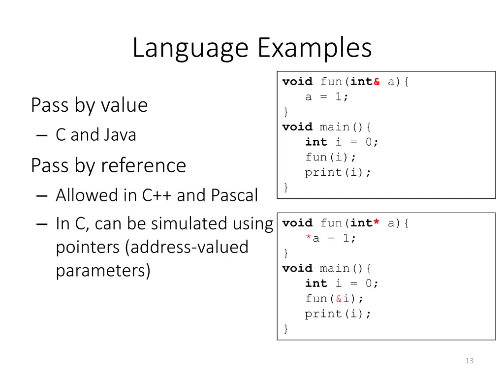 language examples