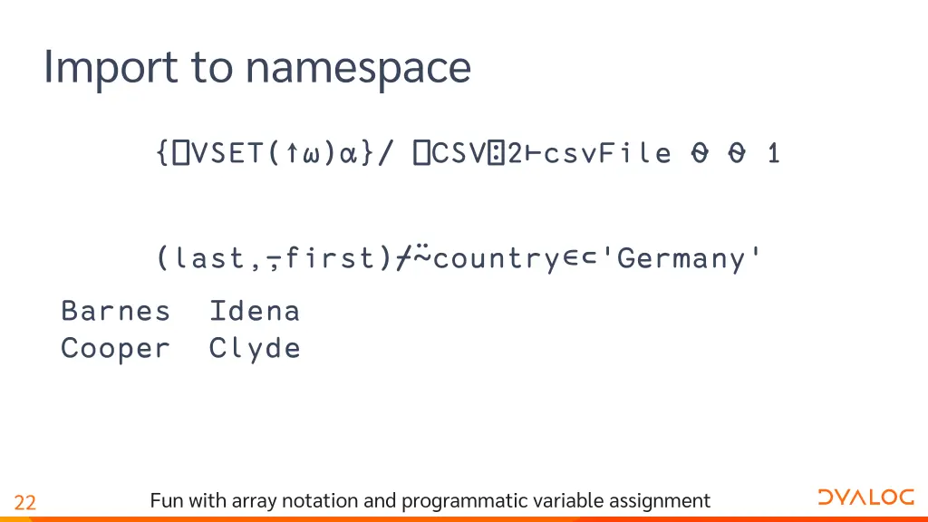 import to namespace 3