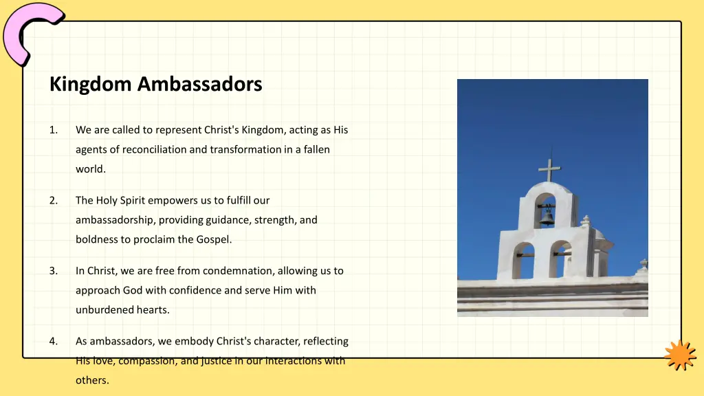 kingdom ambassadors