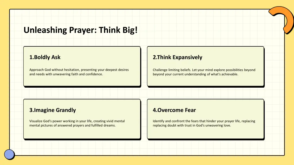 unleashing prayer think big