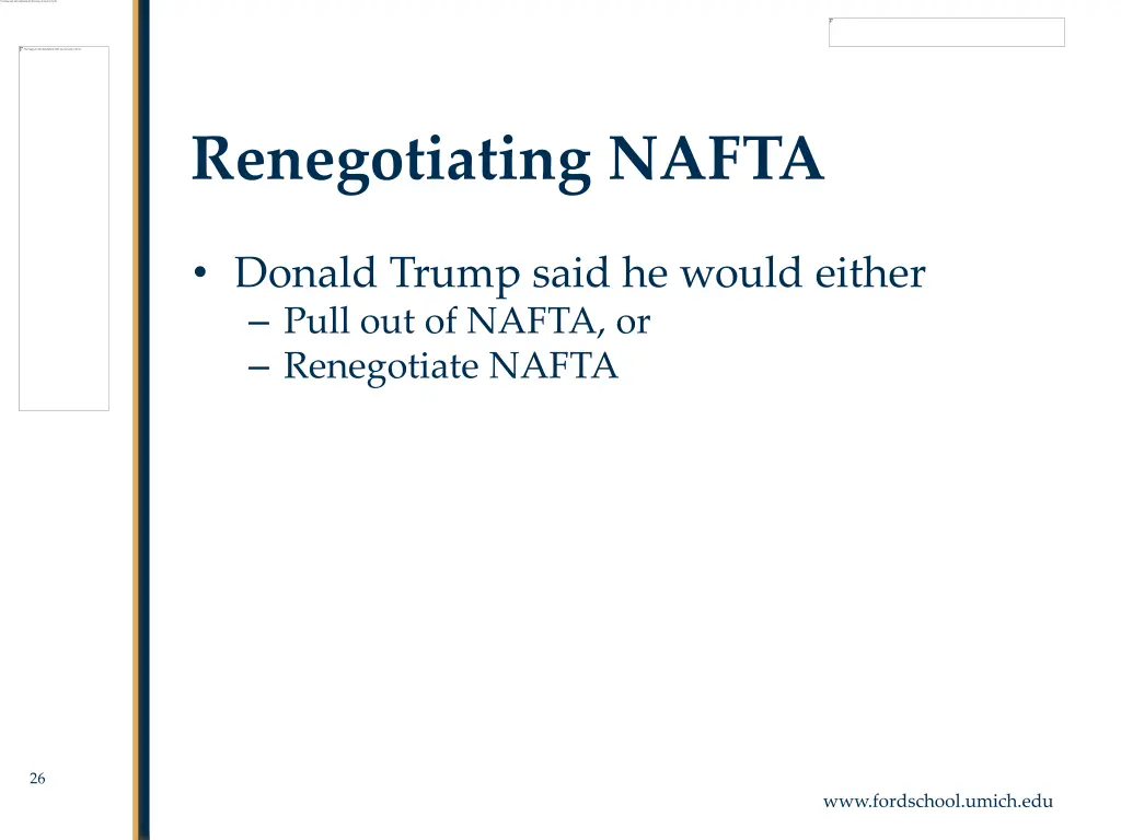 renegotiating nafta