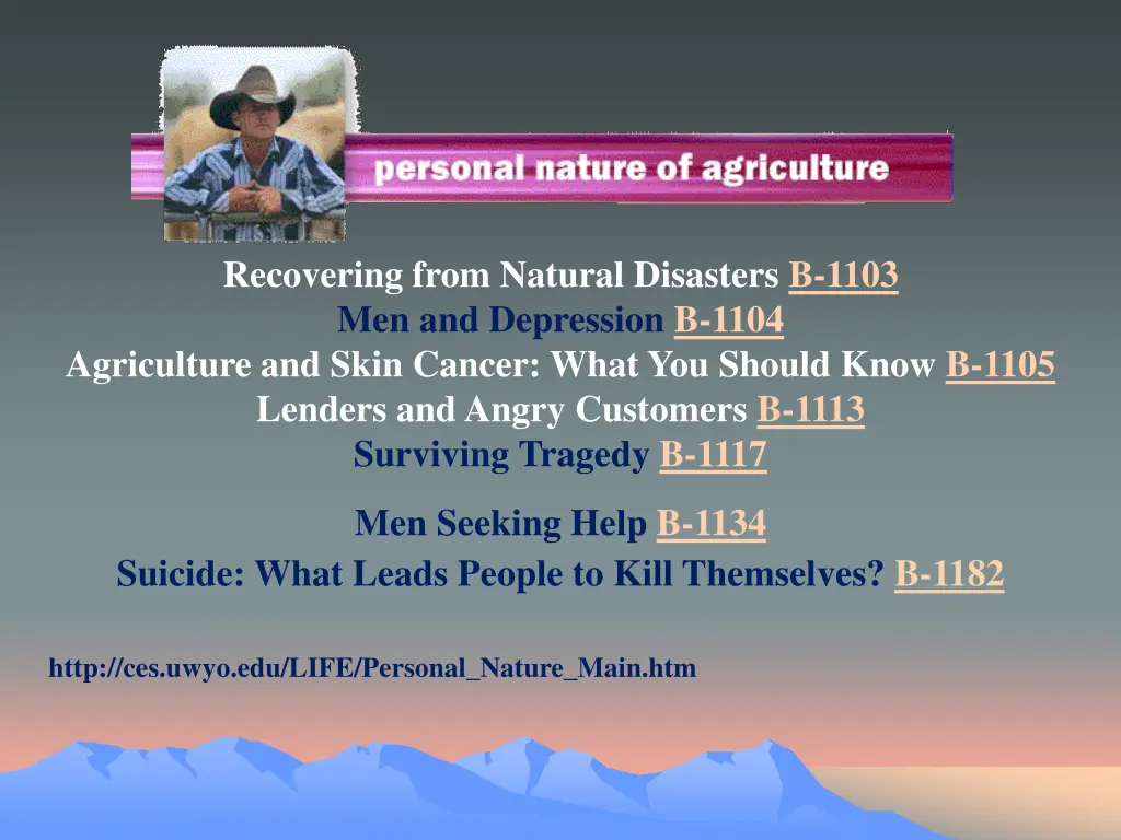 recovering from natural disasters b 1103