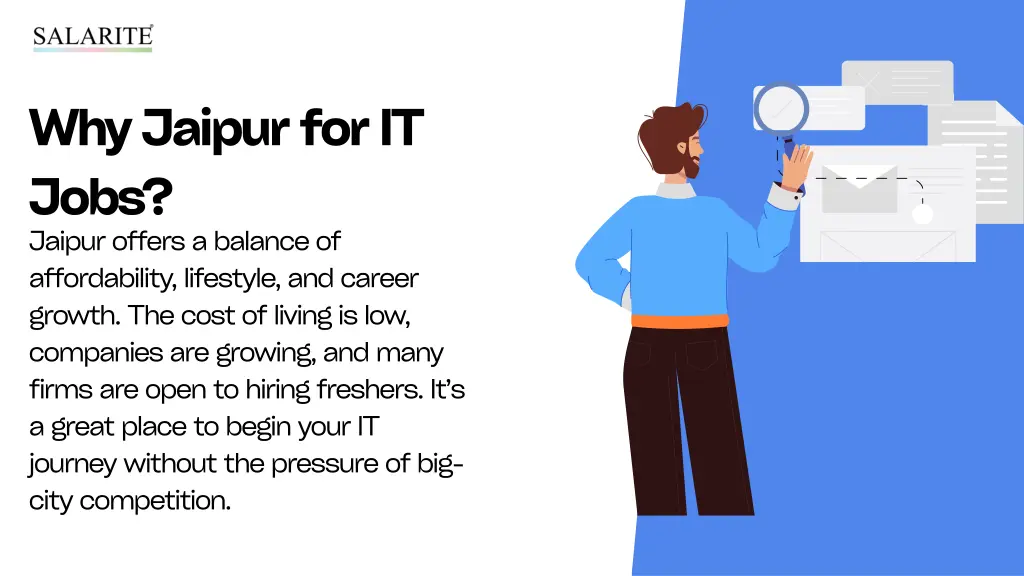why jaipur for it jobs jaipur offers a balance