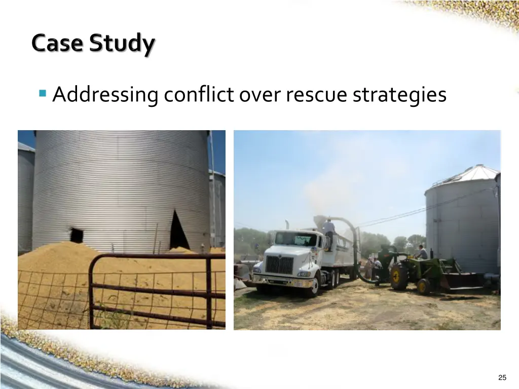addressing conflict over rescue strategies