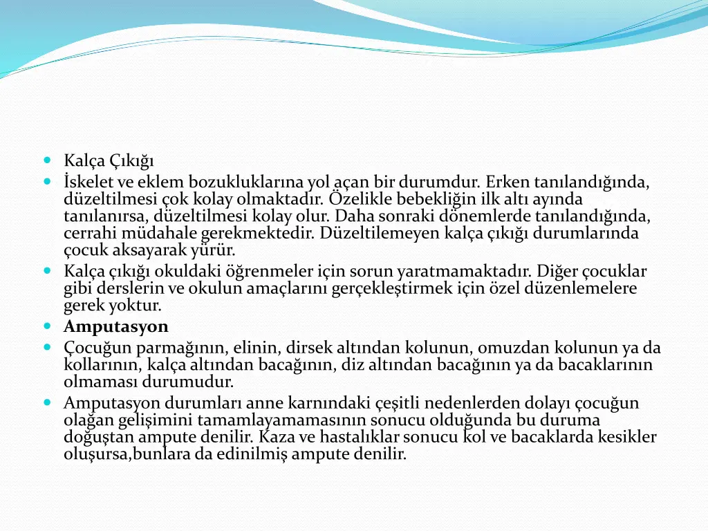 kal a k skelet ve eklem bozukluklar