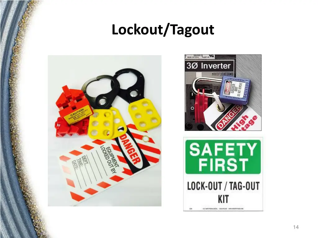 lockout tagout