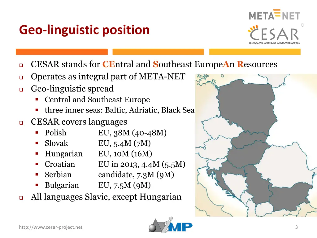 geo linguistic position