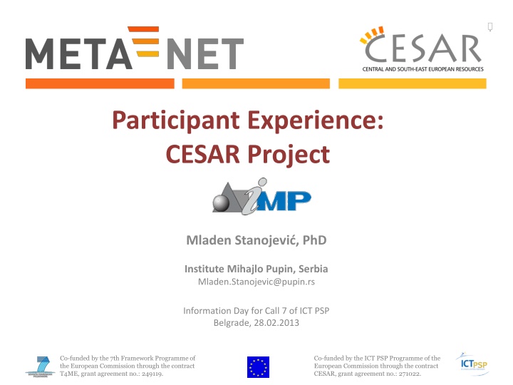 participant experience cesar project