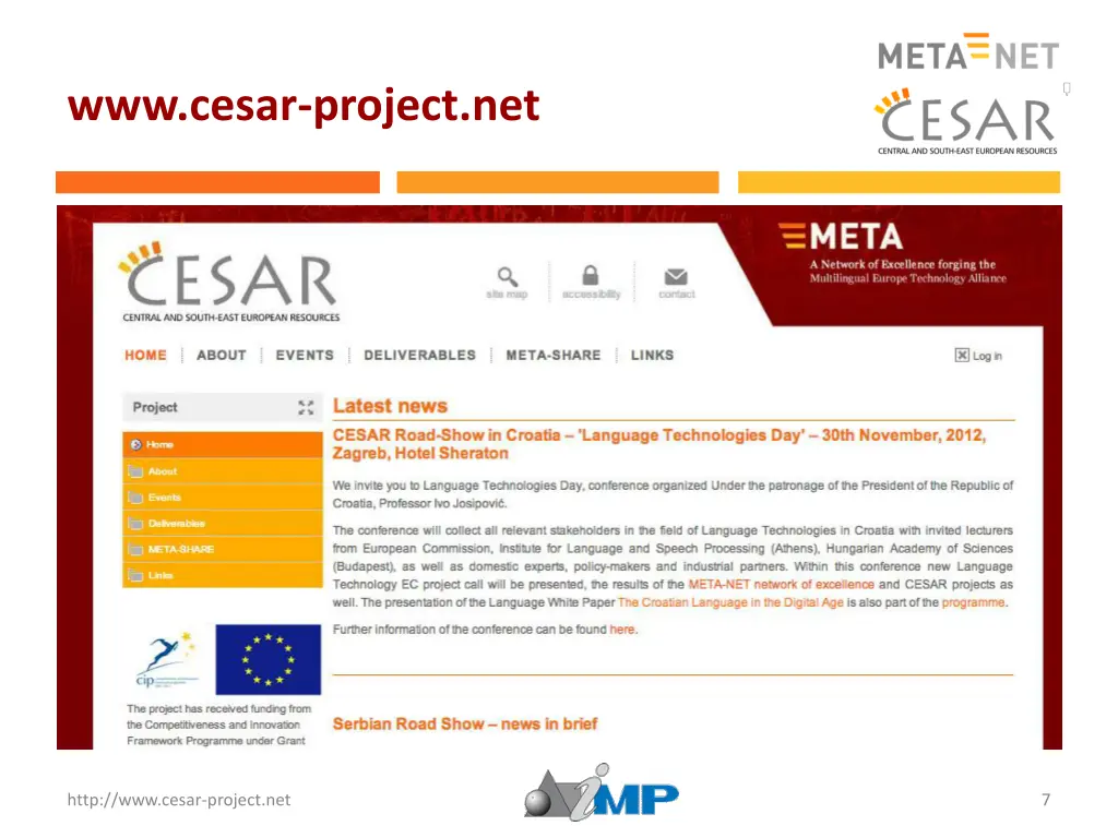 www cesar project net