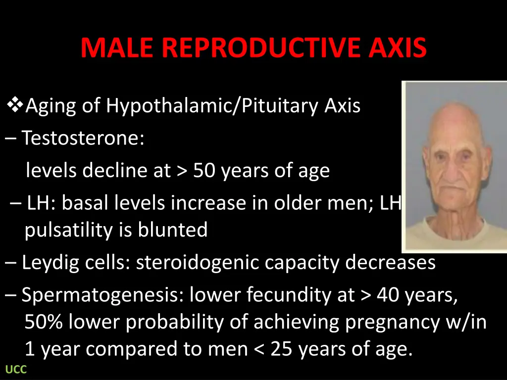 male reproductive axis 1