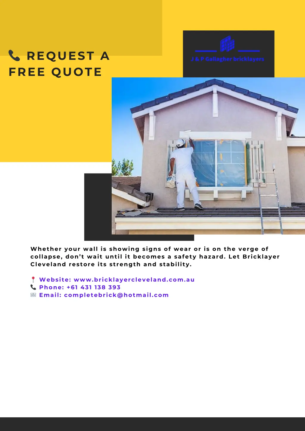 request a free quote