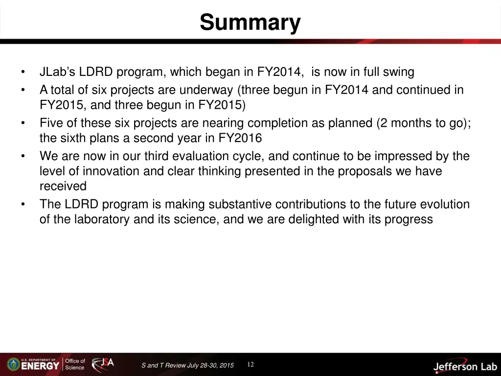 summary