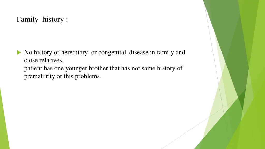 family history