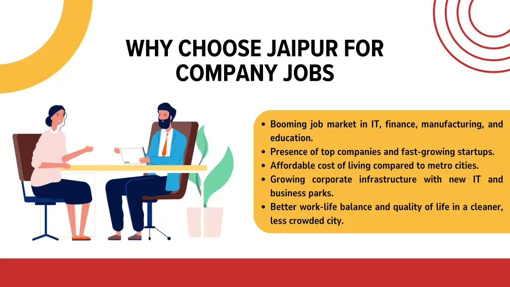 why choose jaipur for company jobs