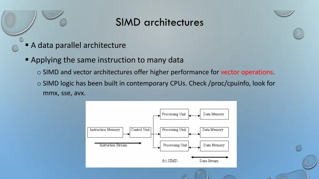simd architectures