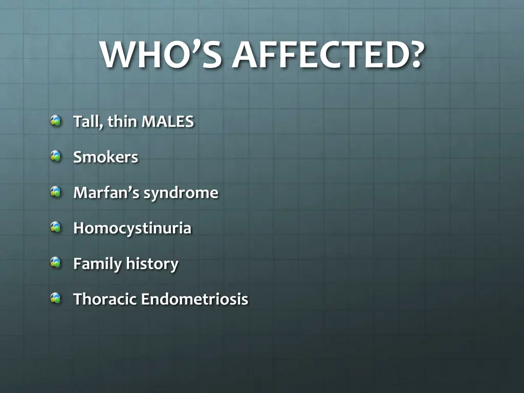 who s affected