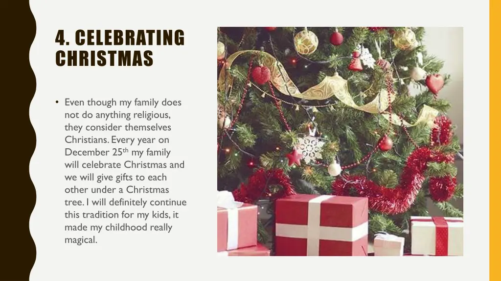 4 celebrating christmas
