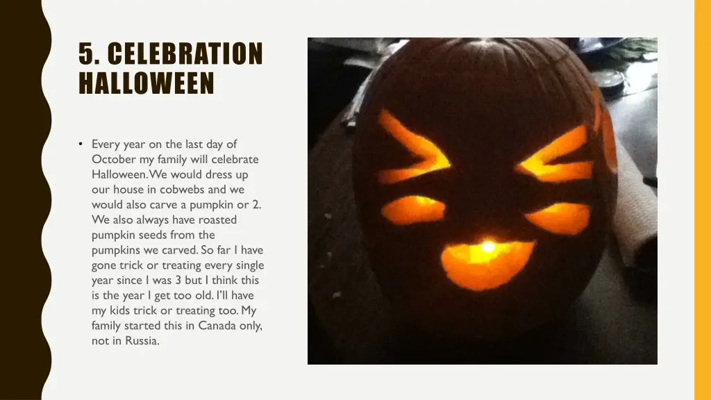 5 celebration halloween