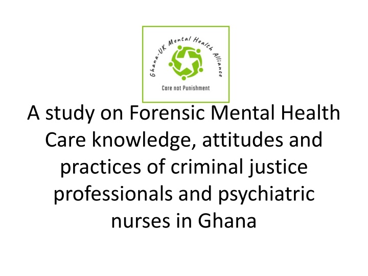 a study on forensic mental health care knowledge
