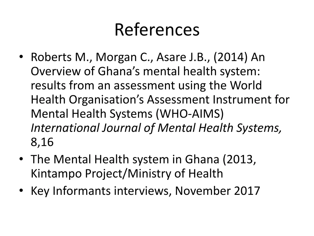 references