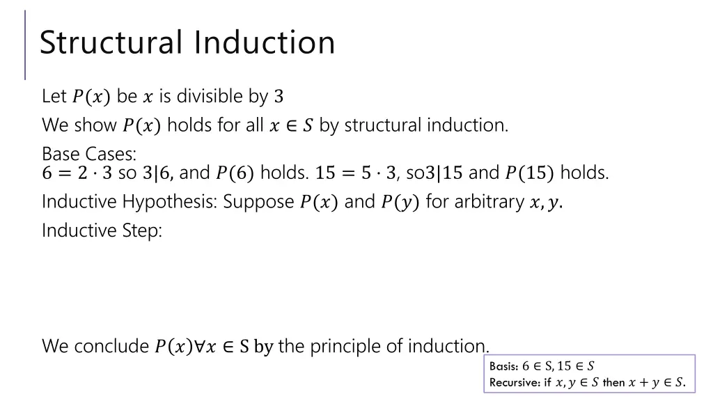 structural induction 3
