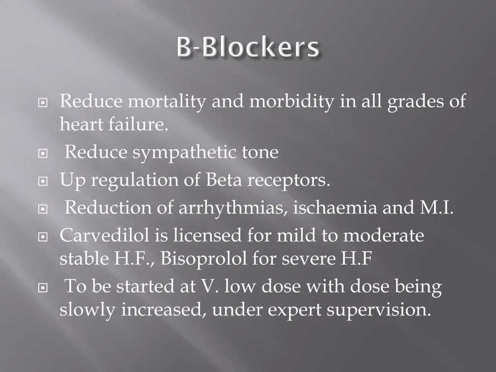reduce mortality and morbidity in all grades