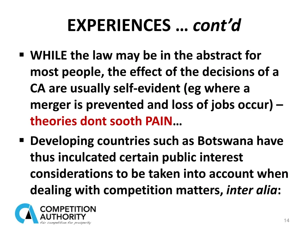 experiences cont d 4