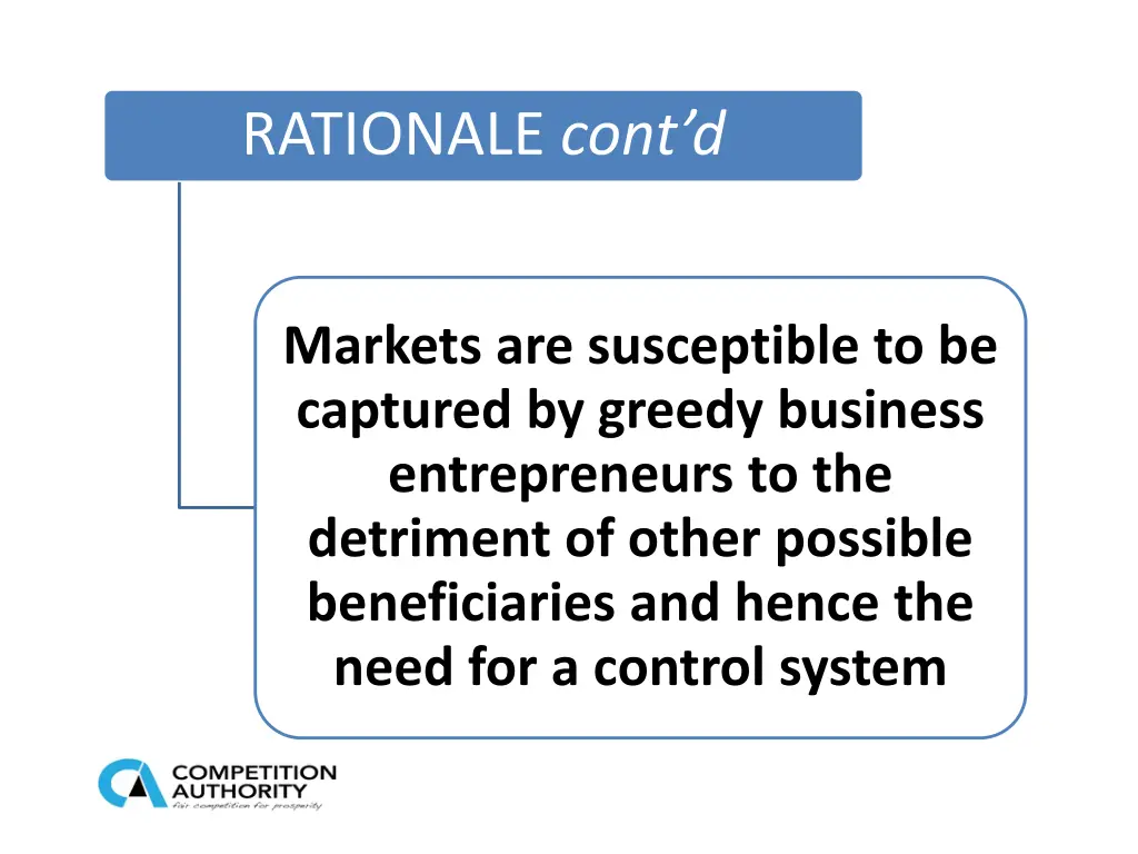 rationale cont d