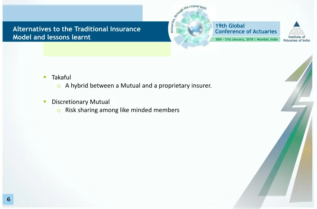 19th global conference of actuaries 5