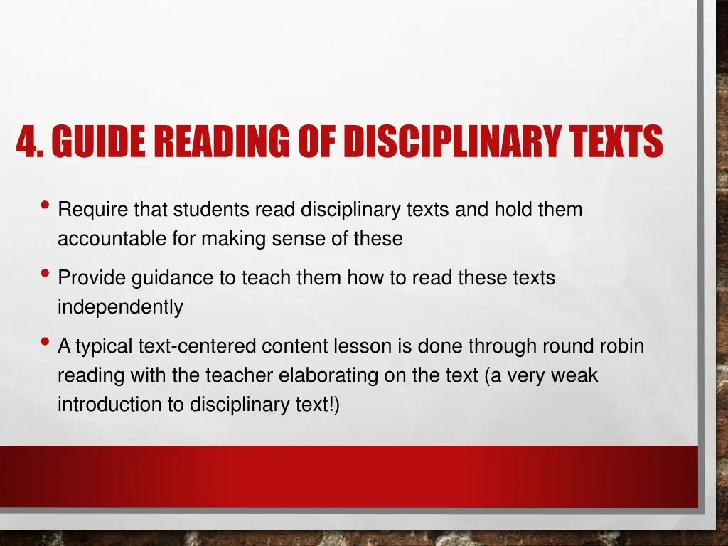 4 guide reading of disciplinary texts
