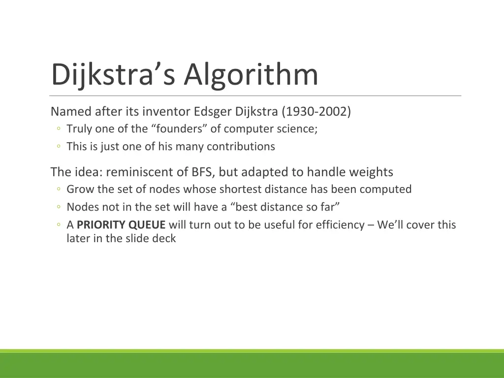 dijkstra s algorithm