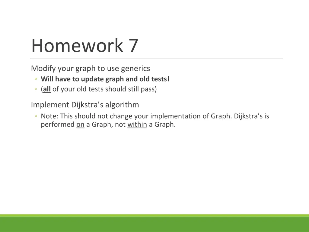 homework 7