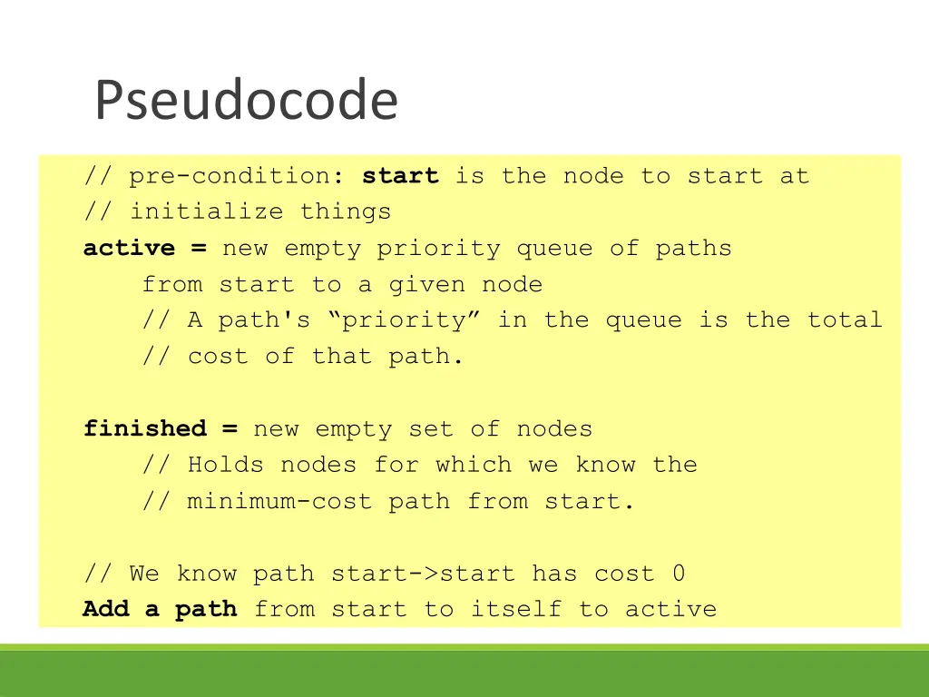 pseudocode