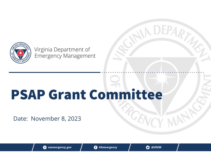psap grant committee