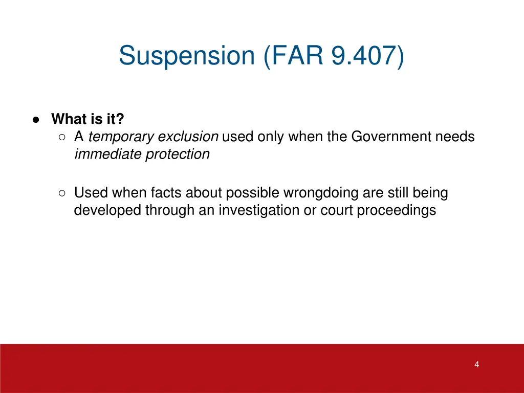 suspension far 9 407