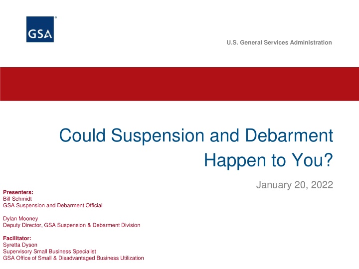 u s general services administration