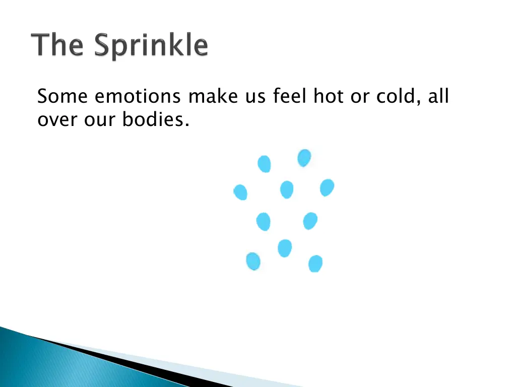 some emotions make us feel hot or cold all over