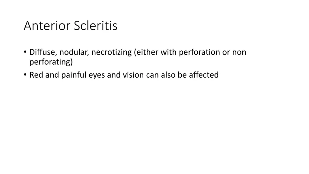 anterior scleritis