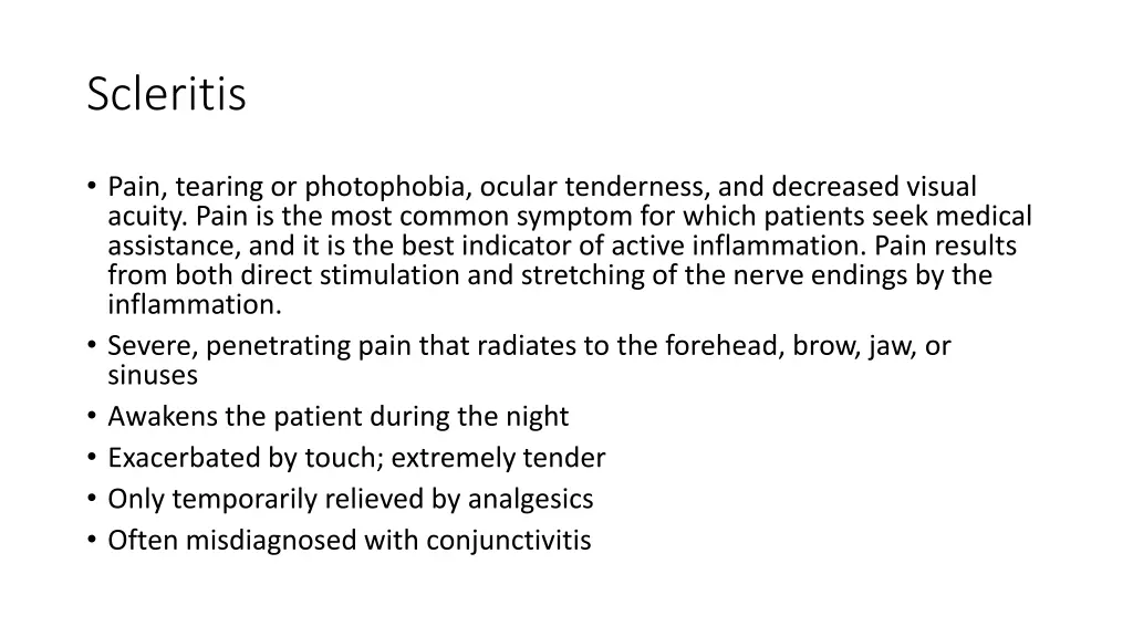 scleritis