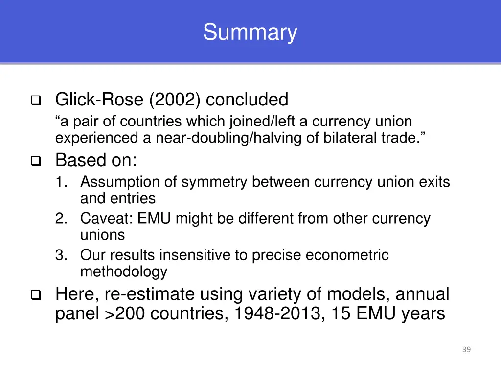 summary