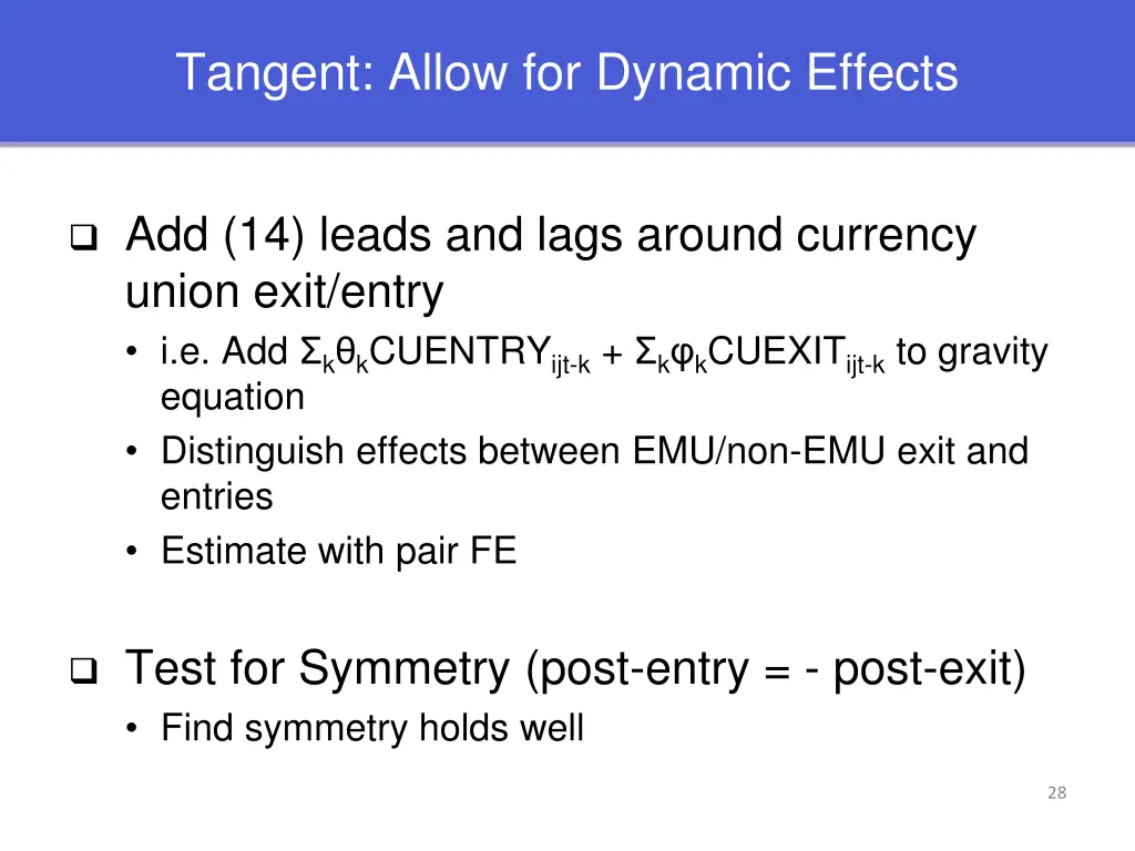 tangent allow for dynamic effects