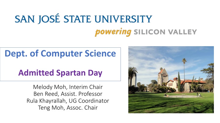 dept of computer science