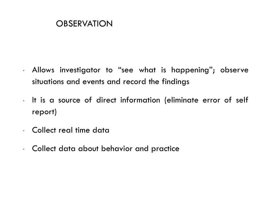 observation 1