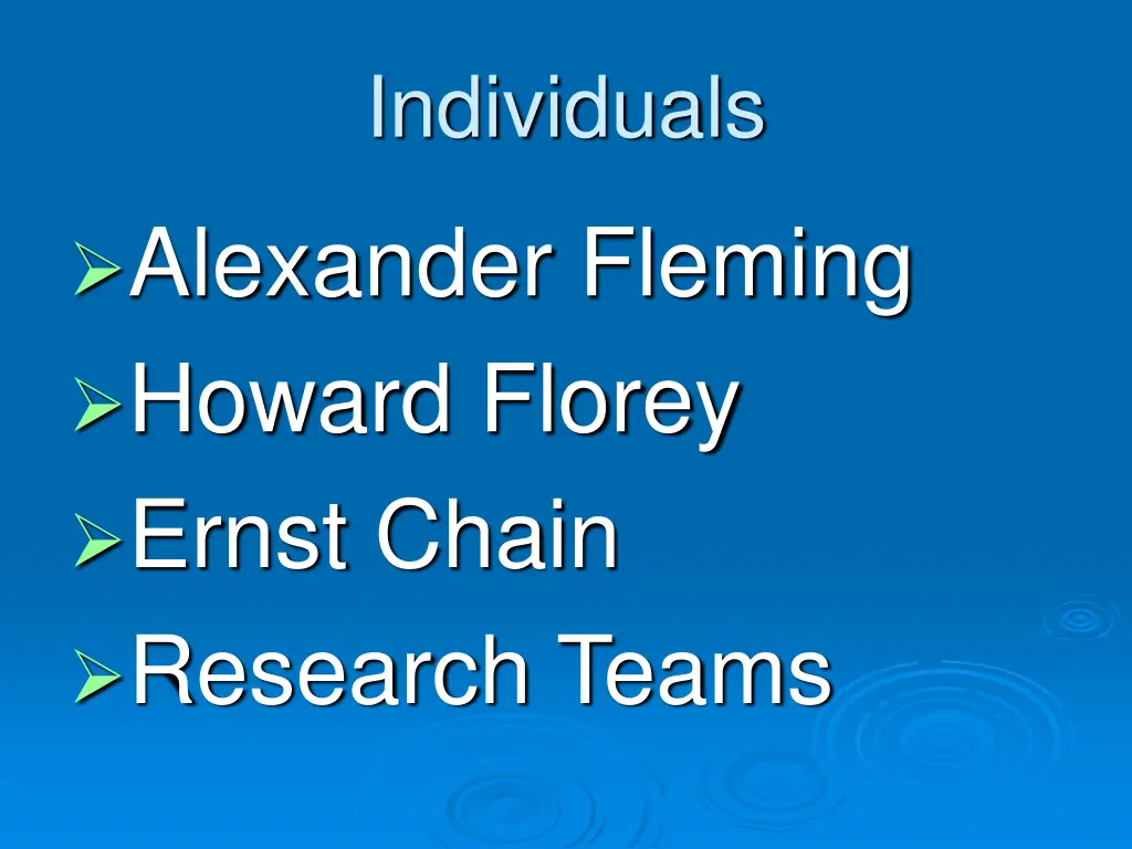 individuals
