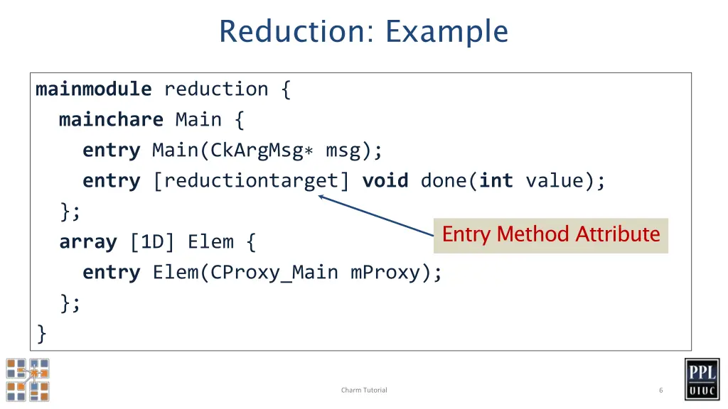 reduction example