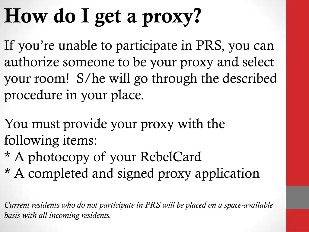 how do i get a proxy