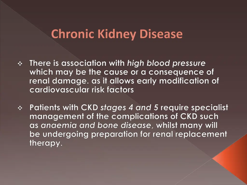 chronic kidney disease 17