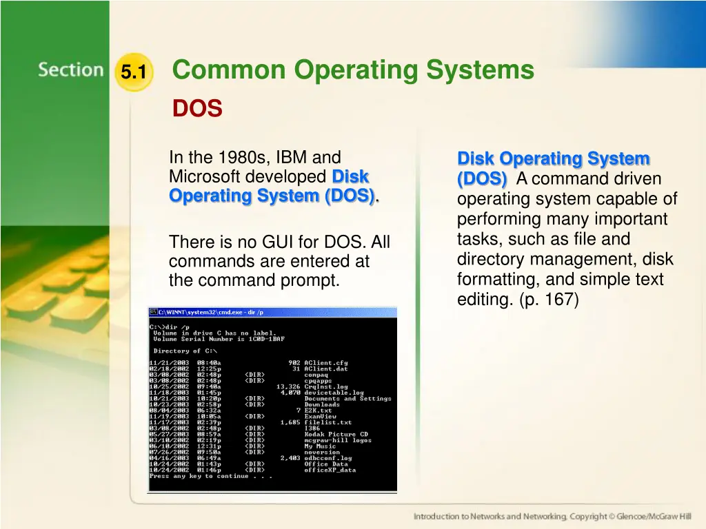 common operating systems 3