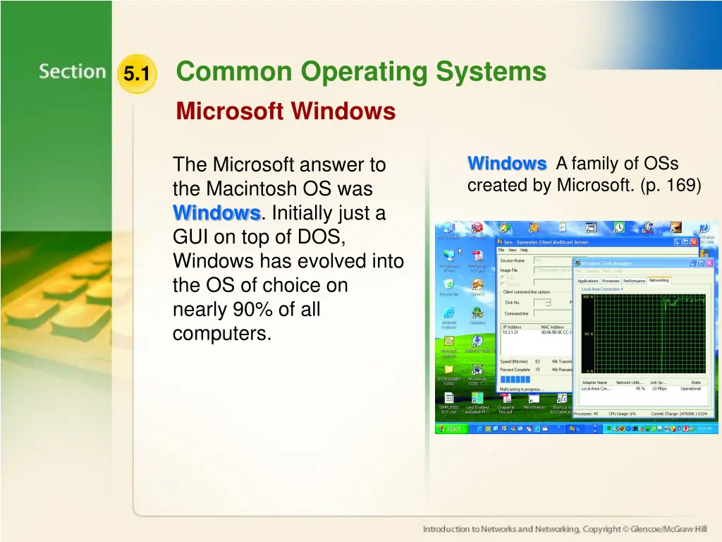 common operating systems 5